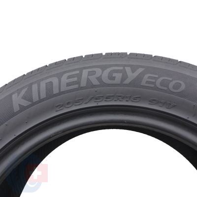 5. 2 x HANKOOK 205/55 R16 91V Kinergy Eco K425 Lato 2017 5,8mm
