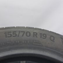 7. Opony 155/70 R19 4x CONTINENTAL 84Q EcoContact 6 Letnie 2023 