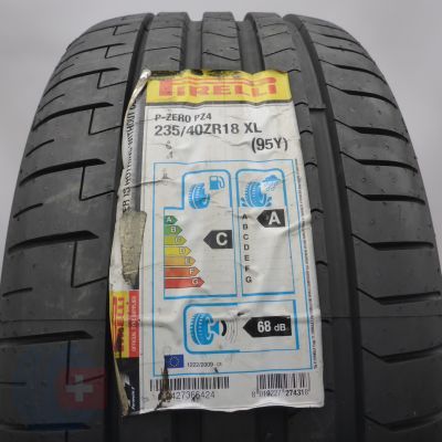 Opona 235/40 R18 1x PIRELLI 95Y XL P Zero Letnia 2019 Jak Nowa