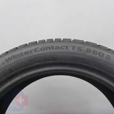 7. Opony 225/45 R17 2x CONTINENTAL 91H WinterContact TS860S RunFlat BMW Zimowe 2022 Jak Nowe Nieużywane