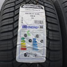 3. Opony 235/50 R19 4x CONTINENTAL 103V XL AllSeasonContact2 Wielosezonowe 2024 Nieużywane 