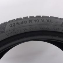 6. Opony 235/40 R19 4x CONTINENTAL 96V XL WinterContact TS 850 P Zimowe 2016 7,2-7,5mm