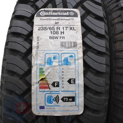 2. 4 x CONTINENTAL 235/65 R17 108H XL CrossContact AT Lato M+S 2014 Nieużywane
