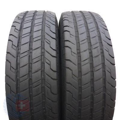 2 x CONTINENTAL 215/75 R16C 116/114R ContiVanContact 100 Lato 2018 7,5-8,4mm