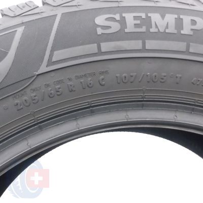 4. Opona 205/65 R16C 1x SEMPERIT 107/105T Van-Grip 3 Zimowa 2024 Jak Nowa 7,8mm