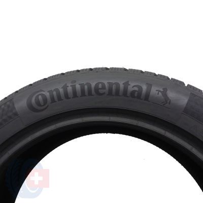 4. Opony 215/55 R18 2x CONTINENTAL 99V XL WinterContact TS 870 P Zimowe 2023 9 i 8,8mm Jak Nowe
