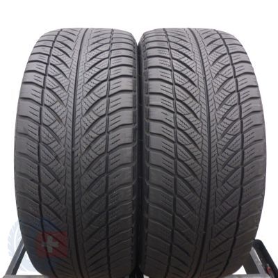 4. Opony 245/45 R18 4x GOODYEAR 100V XL UltraGrip 8 Performance BMW MO RunFlat Zimowe 2016, 2020 6-6,5mm