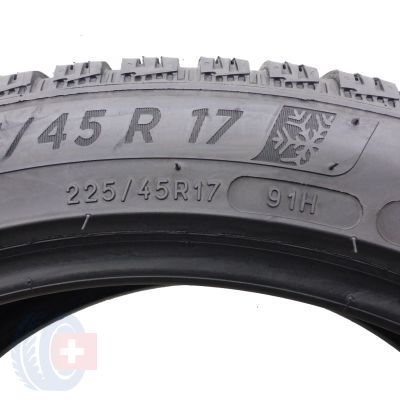 6. 4 x MICHELIN 225/45 R17 91H Alpin 6 Zima 2021 6-7,8mm 2021 