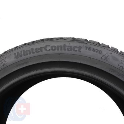 5. Opona 225/45 R17 1x CONTINENTAL 91H WinterContact TS870 Zimowa 2024 Jak Nowa Nieużywana