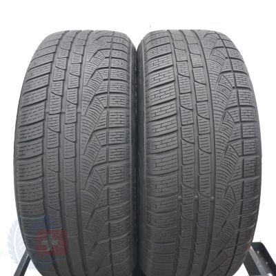 4. 4 x PIRELLI 245/50 R18 100H Sottozero Winter 210 Serie II RunFlat BMW Zima 2015 6-6,4mm