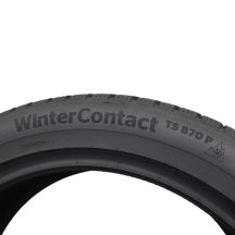 7. Opony 245/45 R19 2x CONTINENTAL 102V XL WinterContact TS870P Zimowe 2023 Jak Nowe 7,5-8mm