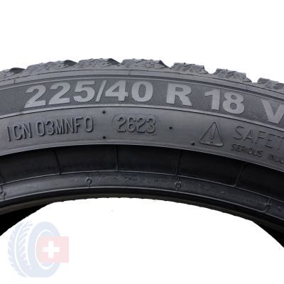 4. 2 x SEMPERIT 225/40 R18 92V XL Speed-Grip 5 Zima 2023 Jak Nowe 7,7mm