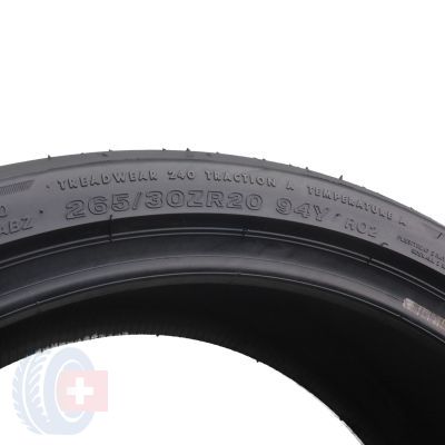 6. 2 x BRIDGESTONE 265/30 ZR20 94Y XL Potenza S007 R02 Lato 2020