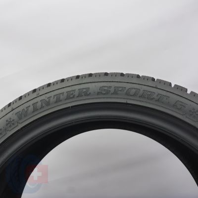 5. Opony 245/40 R18 2x DUNLOP 97V XL Winter Sport 5 Zimowe 2019 7,5-8,5mm 