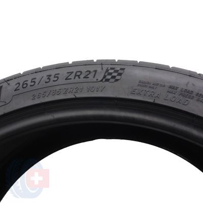 5. Opony 265/35 ZR21  2x MICHELIN 101Y XL Pilot Sport 4S T0 Letnie 2022 6,3mm