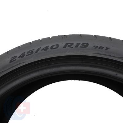 4. Opona 245/40 R19 1x PIRELLI  98Y XL P Zero BMW Letnia 2021 6mm