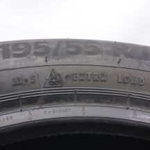 7. Opony 195/55 R16 2x CONTINENTAL 91H XL  AllSeason Contact Wielosezonowe 2021 
