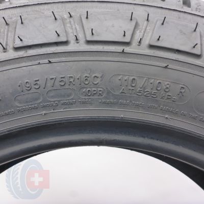 5. Opony 195/75 R16C 2x MICHELIN 110/108R Agilis 3 Letnie 2023 Jak Nowe 8,2mm