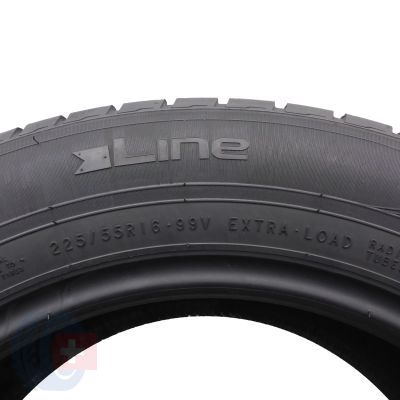 5. 2 x NOKIAN 225/55 R16 99V XL Line Lato 2014 7mm