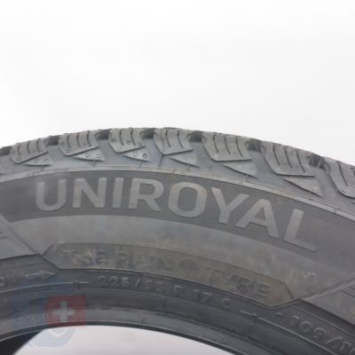7. Opony 225/55 R17C 4x UNIROYAL 109/107T SnowMax 3 Zimowe 2022 Nieużywane 