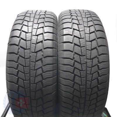 4. 4 x GISLAVED 235/60 R18 107V XL EuroFrost 6 Zima 2020, 2021 Jak Nowe 7,2-7,5mm