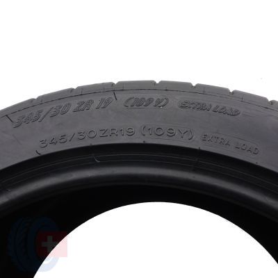 4. 2 x MICHELIN 345/30 ZR19 109Y XL Pilot Super Sport Lato 2016 5,2-6mm