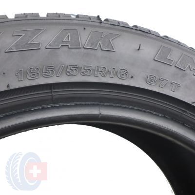 7. 4 x Bridgestone 185/55 R16 87T Blizzak LM-25 Zima 7mm JAK NOWE