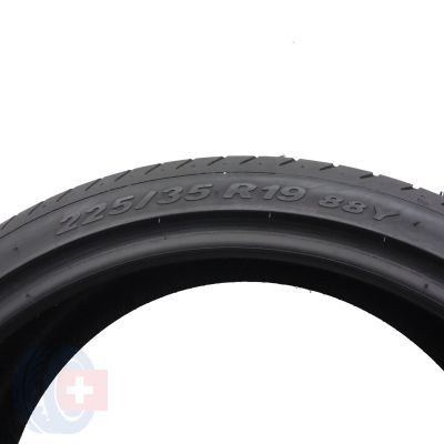 5. Opony 225/35 R19 2x PIRELLI 88Y XL P Zero Letnie 2017 6mm
