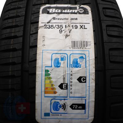 2. 1 x BARUM 235/35 R19 91Y XL Bravuris 3 HM Lato 2017 Nieużywana 