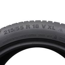 6. 4 x CONTINENTAL 215/55 R18 99V XL WinterContact TS850P Zima 2021 5,5-6,2mm