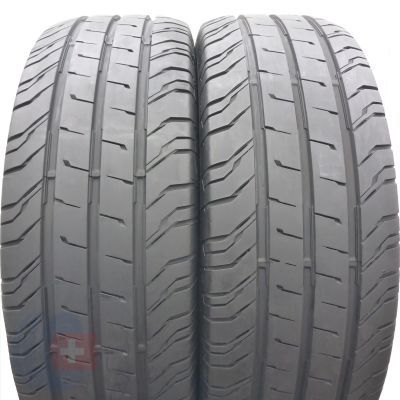 Opony 235/65 R16C 2x CONTINENTAL 115/113R ContiVanContact 200 Letnie 2020 Jak Nowe 9mm