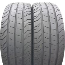 Opony 235/65 R16C 2x CONTINENTAL 115/113R ContiVanContact 200 Letnie 2020 Jak Nowe 9mm
