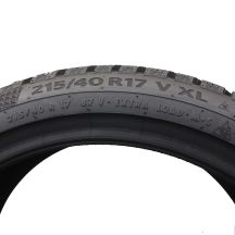 6. Opony 215/40 R17 2x CONTINENTAL 87V XL WinterContact TS 860 Zimowe 2021 Jak Nowe