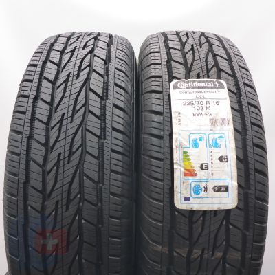 Opony 225/70 R16 2x CONTINENTAL 103H ContiCrossContact LX 2 M+S Letnie 2018/20  Opony 225/70 R16 2x CONTINENTAL 103H ContiCrossContact LX 2 M+S Letnie 2018/20