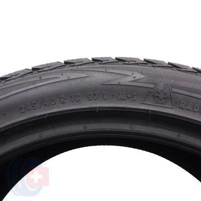 6. 4 x UNIROYAL 245/40 R18 97V XL MS plus 66 Zima 5,8-7,2mm 2016