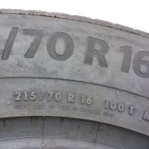 6. Opony 215/70 R16 2x CONTINENTAL 100T WinterContact TS870P Zimowe Nieużywane 2022