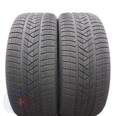 2 x PIRELLI 275/40 R22 108V XL Scorpion Winter Run Flat Zima 2021 Jak Nowe 7,2-7,5mm