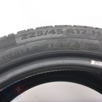 6. Opony 225/45 R17 4x CONTINENTAL 91H RunFlat BMW WinterCinturato Ts860S Zimowe 2022 Nieużywane