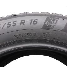 6. Opony 205/55 R16 4x MICHELIN 91T Alpin 6 Zimowe 2020 7,3-7,5mm