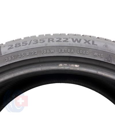 5. Opony 285/35 R22 CONTINENTAL 106W XL WinterContact TS 860 S A0 Zimowe 2021 6,8-7mm