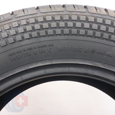 6. Opony 195/75 R16C 4x CONTINENTAL 107/105R VanContact Ultra Letnie 2023 Nieużywane