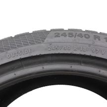 7. 2 x CONTINENTAL 245/40 R18 97V XL WinterContact TS850P Zima 2015 7mm