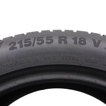 4. 1 x CONTINENTAL 215/55 R18 99V XL WinterContact TS850P Zima 2021 7,2mm