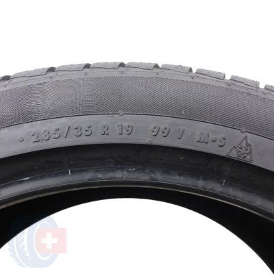 5. 2 x CONTINENTAL 285/35 R19 99V ContiWinterContact TS830P N0 Zima 2013 6mm