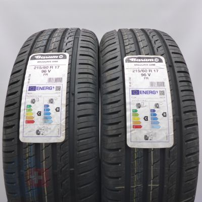 Opony 215/60 R17 2x BARUM 96V Bravuris 5 Letnie 2022