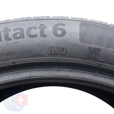 5. 1 x CONTINENTAL 225/45 R18 91W EcoContact 6 MO Lato 6mm 2021