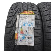 2. Opony 225/60 R16 4x PIRELLI 98H  Sottozero Winter 210 SerieII A0 Zimowe 2019 Jak Nowe 