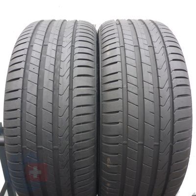 3. Opony 225/45 R17 4x PIRELLI 94Y XL Cinturato P7 BMW Letnie 2022, 2023 Jak Nowe Nieużywane