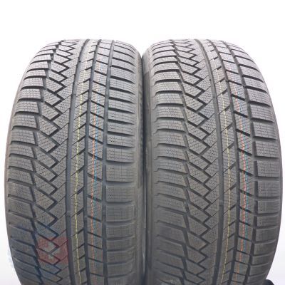 6. Opony 265/45 R21 4x CONTINENTAL 108V XL WinterContact TS850P SUV 2022 Jak Nowe Nieużywane