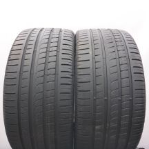 Opony 295/35 R21 2x PIRELLI 107Y NO XL PZero Rosso letnie 2014 6-6,2mm